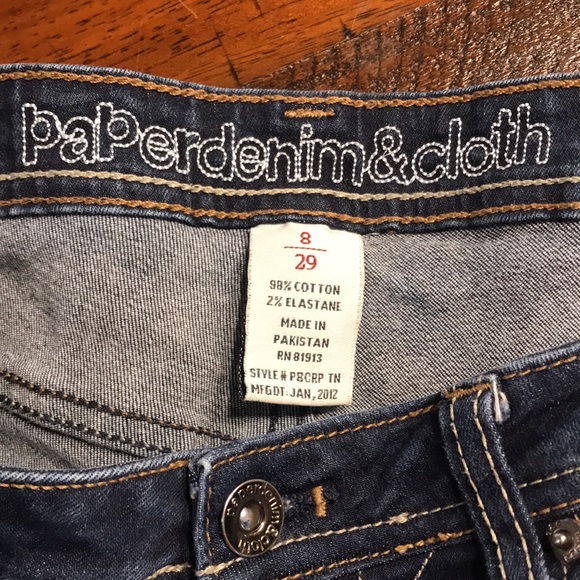 Paper Denim & Cloth Crop Jeans - Picture 4 of 9